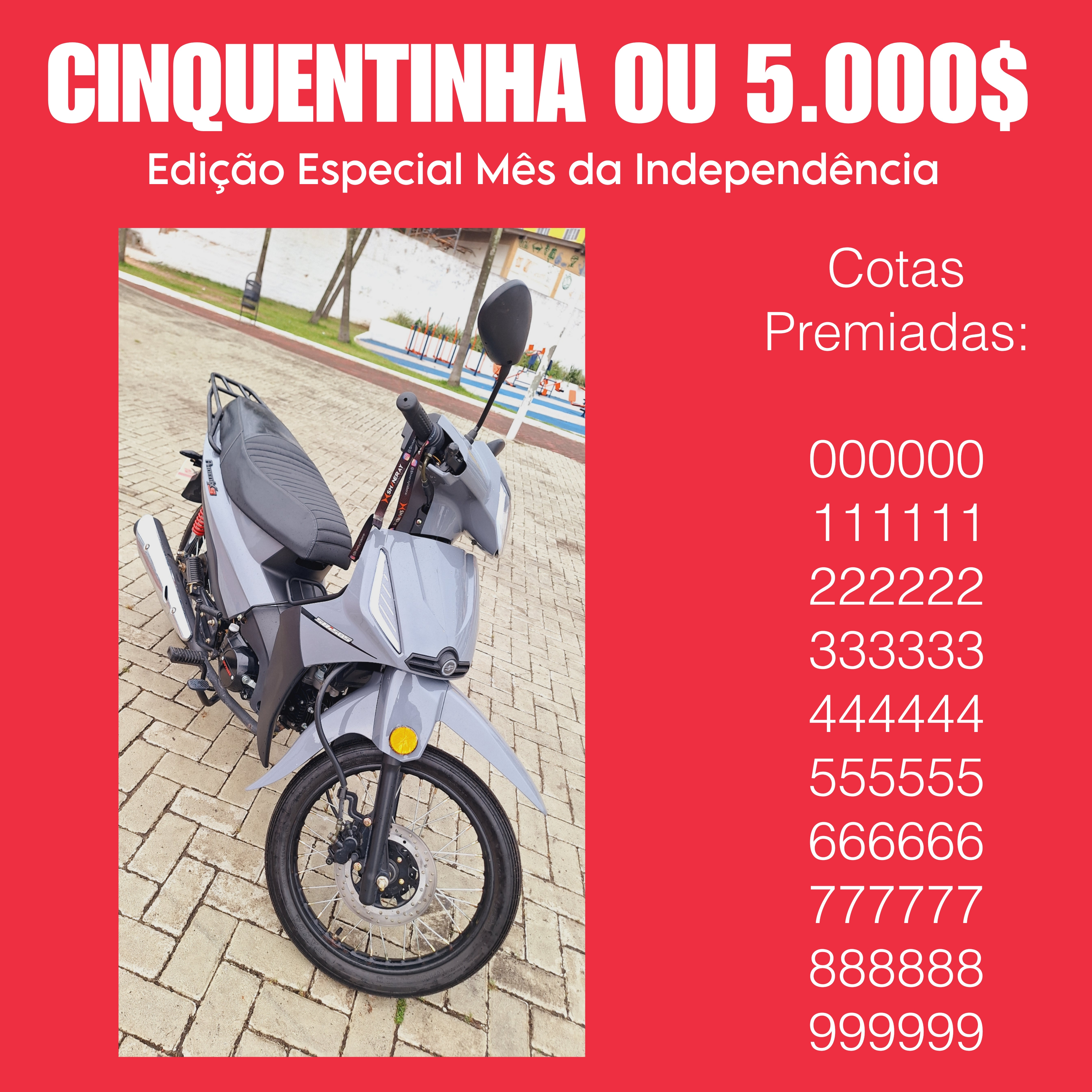 Cinquentinha ou 5.000$ 